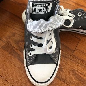 Grey Converse All Stars 8M